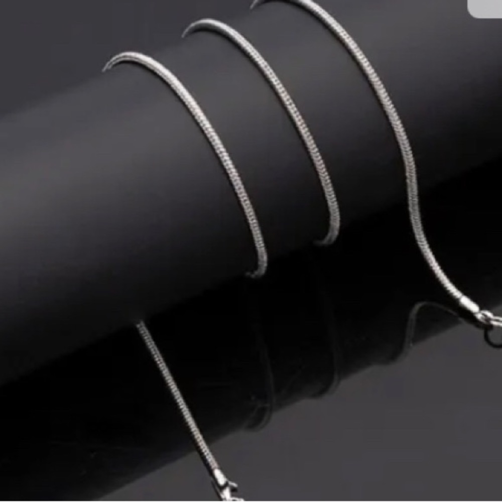 Brand New 16” Sterling 925 Silver Snake Chains 1mm Width